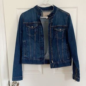 Banana Republic Denim Moto Jacket